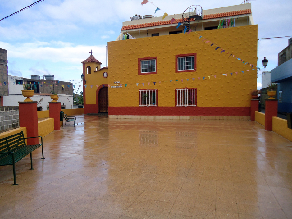 Plaza de Marmolejos tras los arreglos efectuados.